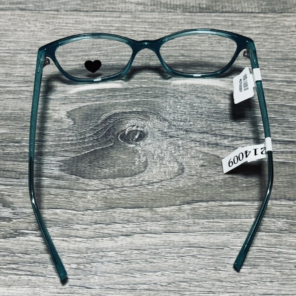 Truth & Love T&L 13 COL 90 Eyeglass Frames Womens 50-16-140 Green Oval Optical